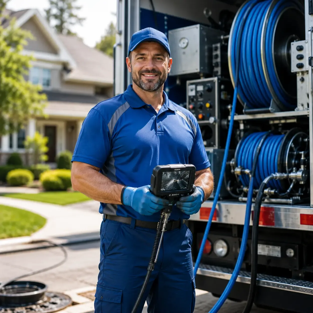 Local outdoor drain cleaning specialists in Newfane, NY